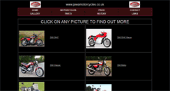 Desktop Screenshot of jawamotorcycles.co.uk